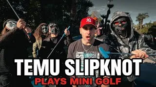 Thumbnail: They Called Them 'Temu Slipknot'... So We Took Them Mini Golfing