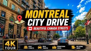 Thumbnail: Driving Through Montreal, Canada | Downtown City Drive 4K