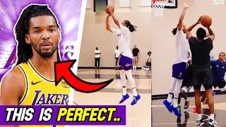Thumbnail: Lakers Ziaire Williams PUTTING IN WORK to Prove the Doubters WRONG! | Lakers Expectations + Outlook!