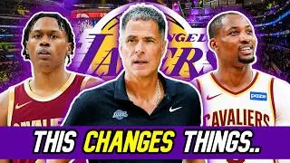 Thumbnail: Cavs Trade Dennis Schroder! Lakers Trade COMPETITION for Jonathan Kuminga + Peyton Watson Trade!