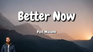 Thumbnail: Post Malone - Better Now (Lyrics)