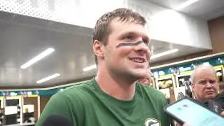 Thumbnail: Kyle McCord reacts to his performance in Packers win vs Cardinals in NFL preseason game