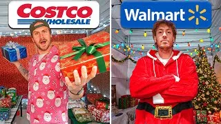 Thumbnail: Costco VS Walmart Christmas Parties!