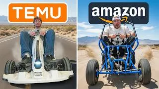 Thumbnail: Temu Vs Amazon Electric Go Karts!