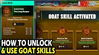 Thumbnail: How to Unlock & Use GOAT SKILLS in NBA 2k27