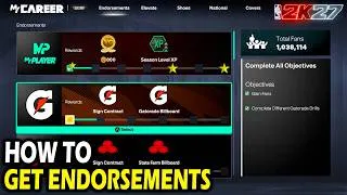 Thumbnail: How to Get Endorsements in NBA 2k27