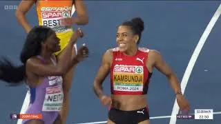 Thumbnail: Women's 200m Final at European Championships