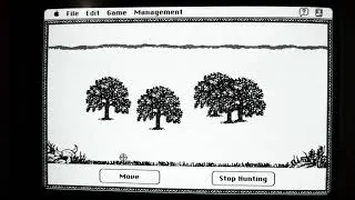 Thumbnail: Playing Vintage Oregon Trail Mac SE HDFD