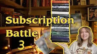 Thumbnail: Subscription Books Battle Pt 3 📚