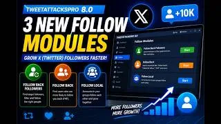 Thumbnail: How to Grow X (Twitter) Followers Faster in 2026 | 3 Smart Follow Strategies That Actually Work