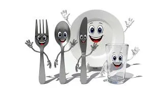 Thumbnail: ♫ French Cutlery  Song ♫ La Chanson des Couverts ♫ Los Cubiertos en Francés ♫ Besteck Lied ♫