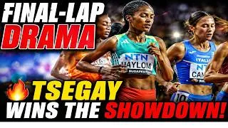 Thumbnail: GUDaf TSEGAY WINS DRAMATIC 1500M! 3:58.11 Final-Lap Showdown STUNS America & Hylom 🔥