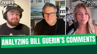 Thumbnail: Are people misinterpreting Bill Guerin's comments about a Quinn Hughes extension?