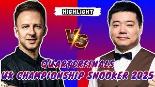 Thumbnail: Judd Trump vs Ding Junhui Quarterfinal - Full Match Highlight | UK Championship Snooker 2025🏆