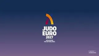 Thumbnail: Dit is het logo voor de EK judo 2027 in Apeldoorn!