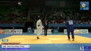 Thumbnail: Judo 2013 European championship Juniors Serajevo: Alcaraz (GBR) - Nikiforov (BEL) [-100kg]