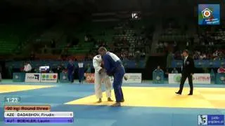 Thumbnail: Judo 2013 European championship Juniors: Dadashov (AZE) - Boehler (AUT) [-90kg]