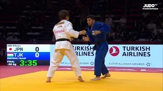 Thumbnail: Hifumi ABE vs Nurali EMOMALI | FINAL -66 Antalya Grand Slam 2024