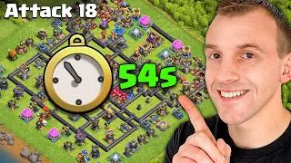 Thumbnail: Only 30 Minutes to 3 Star ALL 18 Attacks?
