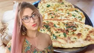 Thumbnail: Easy and Quick Garlic Naan Bread