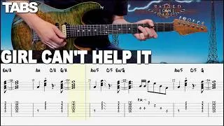 Thumbnail: Journey - Girl Can't Help It | Guitar cover WITH TABS |