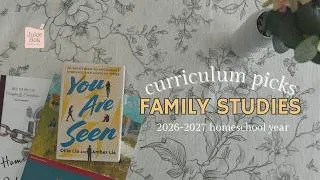 Thumbnail: 2026-2027 HOMESCHOOL CURRICULUM PICKS | FAMILY STUDIES | MORNING BASKET | BEAUTIFUL FEET BOOKS