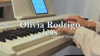 Thumbnail: Olivia Rodrigo - less Piano Cover Sheet Music