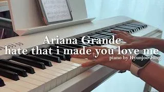 Thumbnail: Ariana Grande - hate that i made you love me Piano Cover Sheet Music