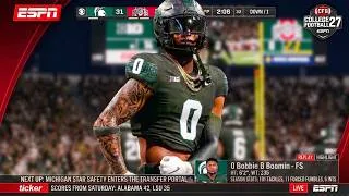 Thumbnail: College Football 27 RTG | 5-Star Safety Shatters Records & Enters Transfer Portal
