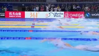 Thumbnail: David Popovici 200 Free INSANE COMEBACK at worlds!