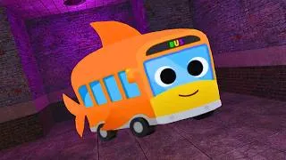 Thumbnail: SOLO Sharkbus Nextbot CHASE in Casa Viola I Garry's Mod