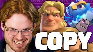 Thumbnail: I STOLE the Top Golem Player's #1 Deck (It's INSANE!) 😈