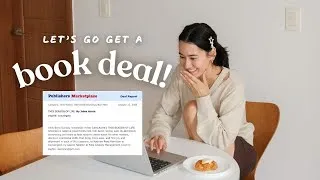 Thumbnail: 📚 Come with Me to Get a Book Deal! (and life update at the end)