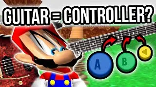 Thumbnail: I Beat Super Mario 64 using ONLY a Guitar