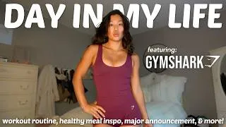 Thumbnail: PRODUCTIVE DAY IN MY LIFE VLOG - Gymshark finally said YES!