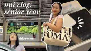 Thumbnail: UNI VLOG: A Day in my College Life *senior year in up manila* (Philippines)