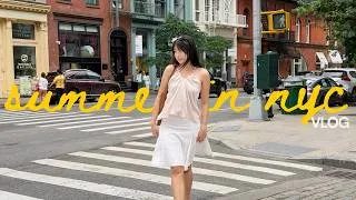 Thumbnail: nyc vlog | summer is here! good eats & little life moments