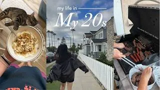 Thumbnail: a day in the suburbs 🧺⭐️ | back to the gym, new curtains in my room & family bbq!