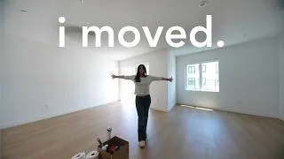 Thumbnail: i moved out 🚚 📦