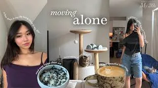 Thumbnail: moving days in my life 📦 🌱 | packing my closet, giveaway boxes, trying new makeup + grief