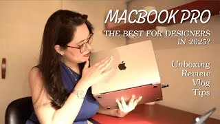 Thumbnail: Best MacBook for Graphic Designers in 2025? My New MacBook Pro M4 Unboxing & 3-Week Review