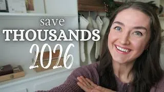 Thumbnail: EXTREME FRUGAL LIVING BELOW YOUR MEANS - TIPS ON LOW INCOME + NO BUY YEAR + LOW BUY YEAR 2026 PT 2