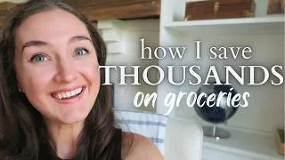 Thumbnail: How our family of 7 saves THOUSANDS on Groceries 2026 | Extreme Frugal Living Tips 2026