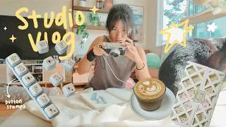 Thumbnail: Chaotic week before my summer shop update 🌱 unboxing, creating packaging & a $2500 gamble...