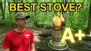 Thumbnail: Camping, and Outdoor Cooking on New Wood Stove (Mastiff Gears Review)