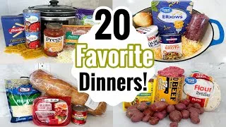 Thumbnail: 20 of the BEST Quick & EASY Recipes | Simple Family Dinner Ideas | Julia Pacheco