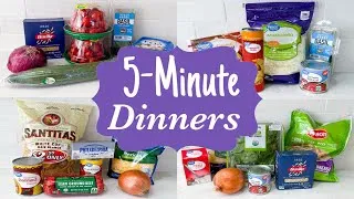 Thumbnail: 6 EASY 5-Minute Prep Recipes | QUICK Meals with SIMPLE Ingredients | Julia Pacheco
