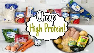 Thumbnail: 5 Cheap & EASY High Protein Dinners | Julia Pacheco