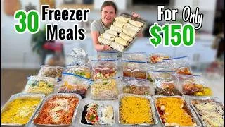 Thumbnail: 30 Freezer Meals for $150 | EASY FAMILY MEAL PREP IDEAS! | Julia Pacheco