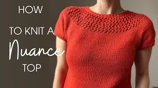 Thumbnail: Summer Top That Fits So Good, You’ll Want To Knit Both Versions 🍒 (beginner-friendly)